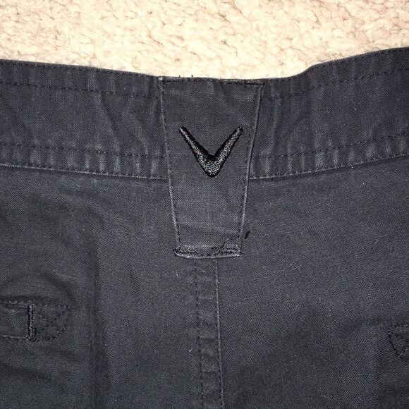Black Callaway Golf Long Cotton Cargo Shorts 36! - Picture 3 of 4
